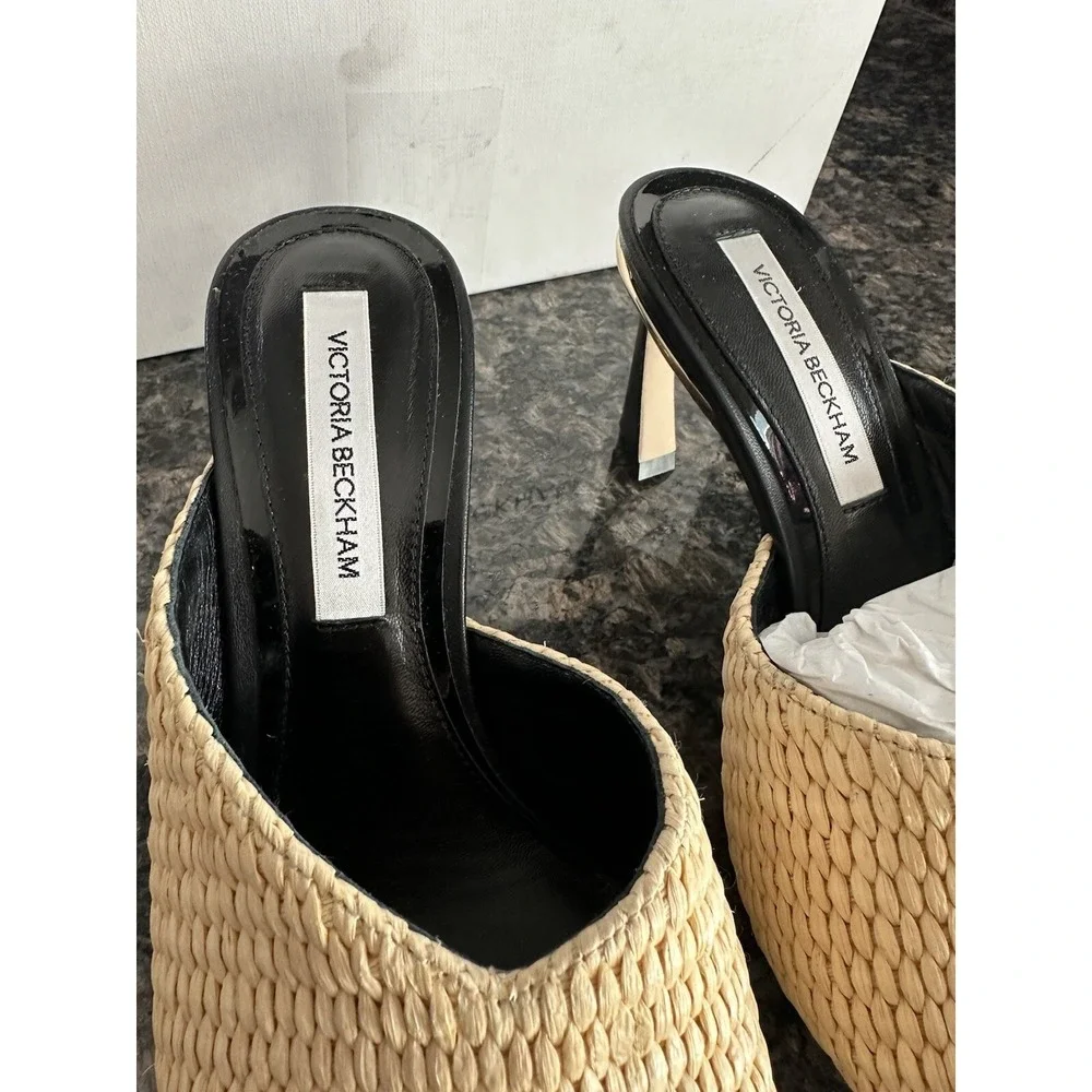 Victoria BeckhamAsymmetric Mules. NWB Size‎ 36. Is 6. New $750 Retail